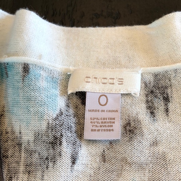 Chico’s 3 button cardigan lightweight sweater - Picture 2 of 5